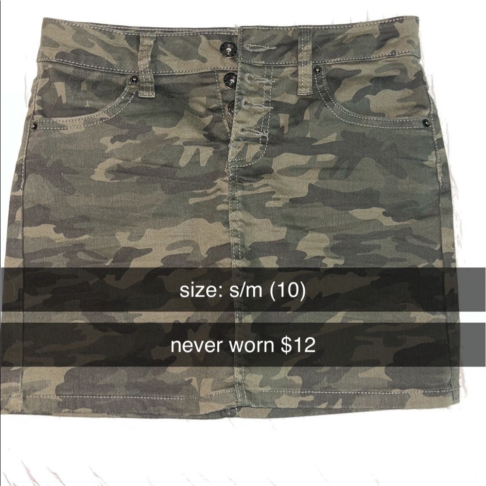 vanilla star premium jean skirt